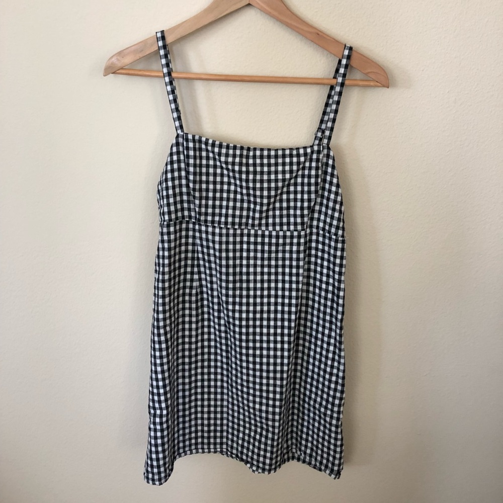 Urban Outfitters Cooperative Gingham Mini Dress